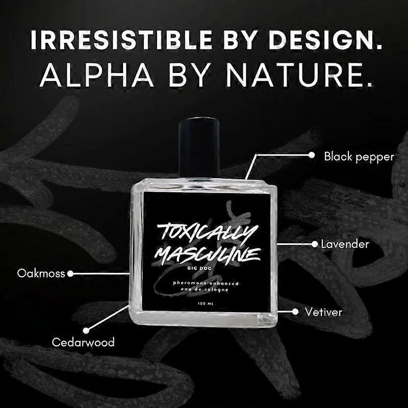 

Toxically Masculine Perfume Fragrance for Men Strong Scent Long Lasting Eau De Parfum for Men's Perfume Collection