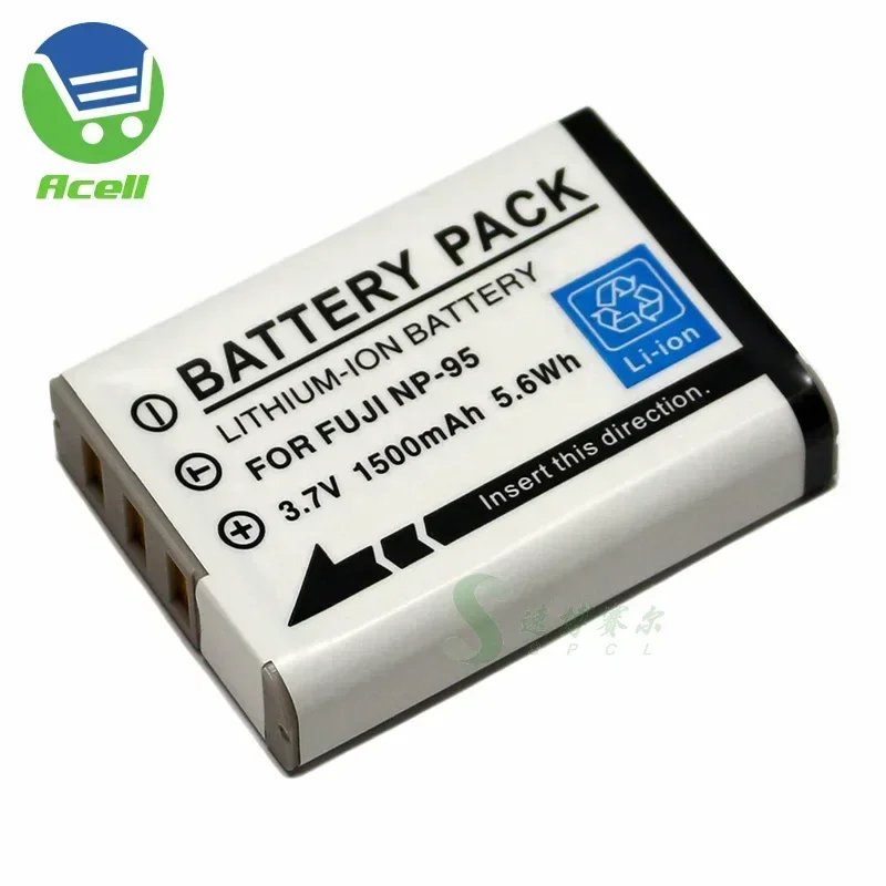 NP-95 Replace Battery for FUJIFILM X30 X70 XF10 X100T X100 X100LE X100S X-S1 FinePix Real 3D W1 FinePix F30 FinePix F31fd Camera