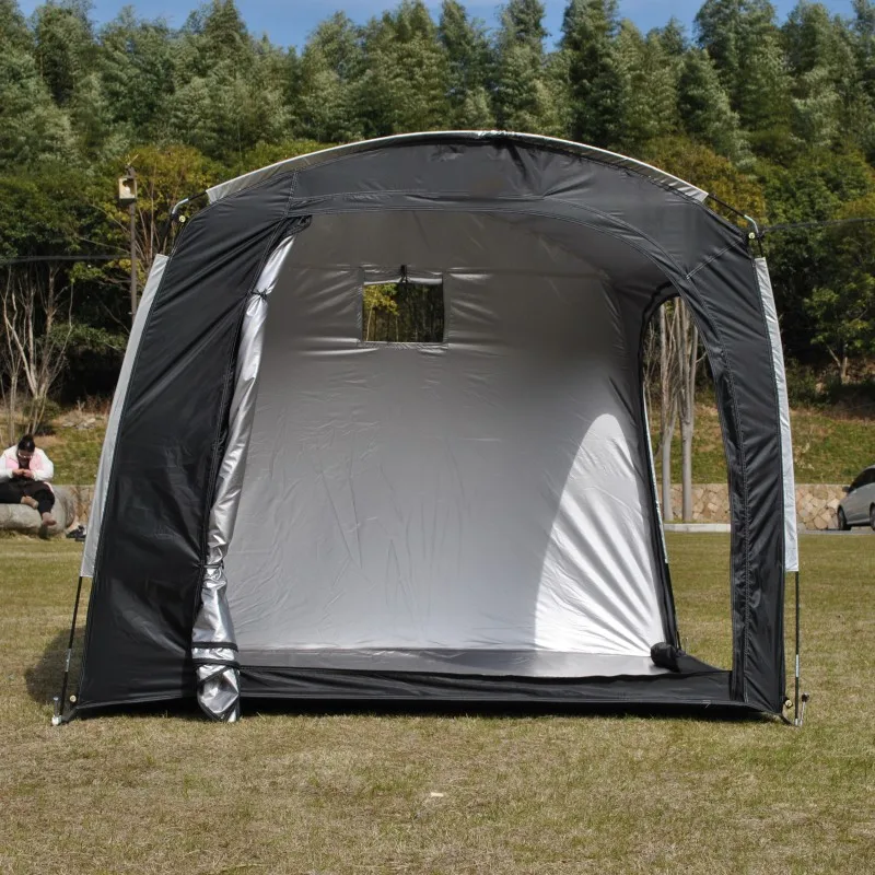 

Сверхбольшой складной тент-сарай 2.2x1.5x1.85м с двумя дверями, портативный уличный навес для хранения велосипедов, электровелосипедов, одеял, мебели