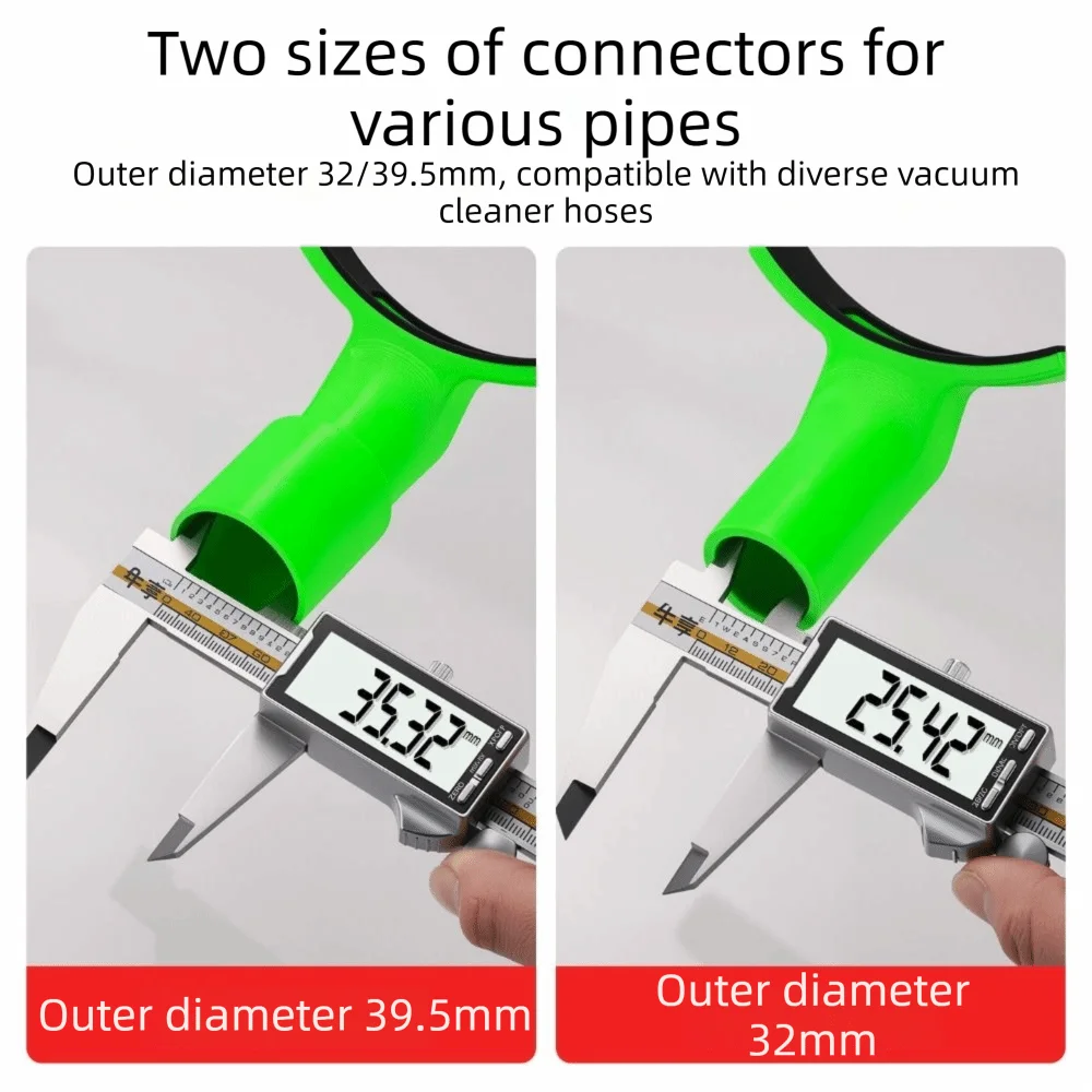 Double Port Angle Grinder Dust Extractor Tool Free Dust Collector Double Port Collector Tool Free Adapter Workshop Use