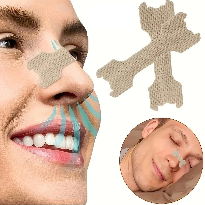 Ventilation Nasal Patch Correction Physical Expansion Breathable Nasal Patch Adults Sleep Snoring Nasal Patch