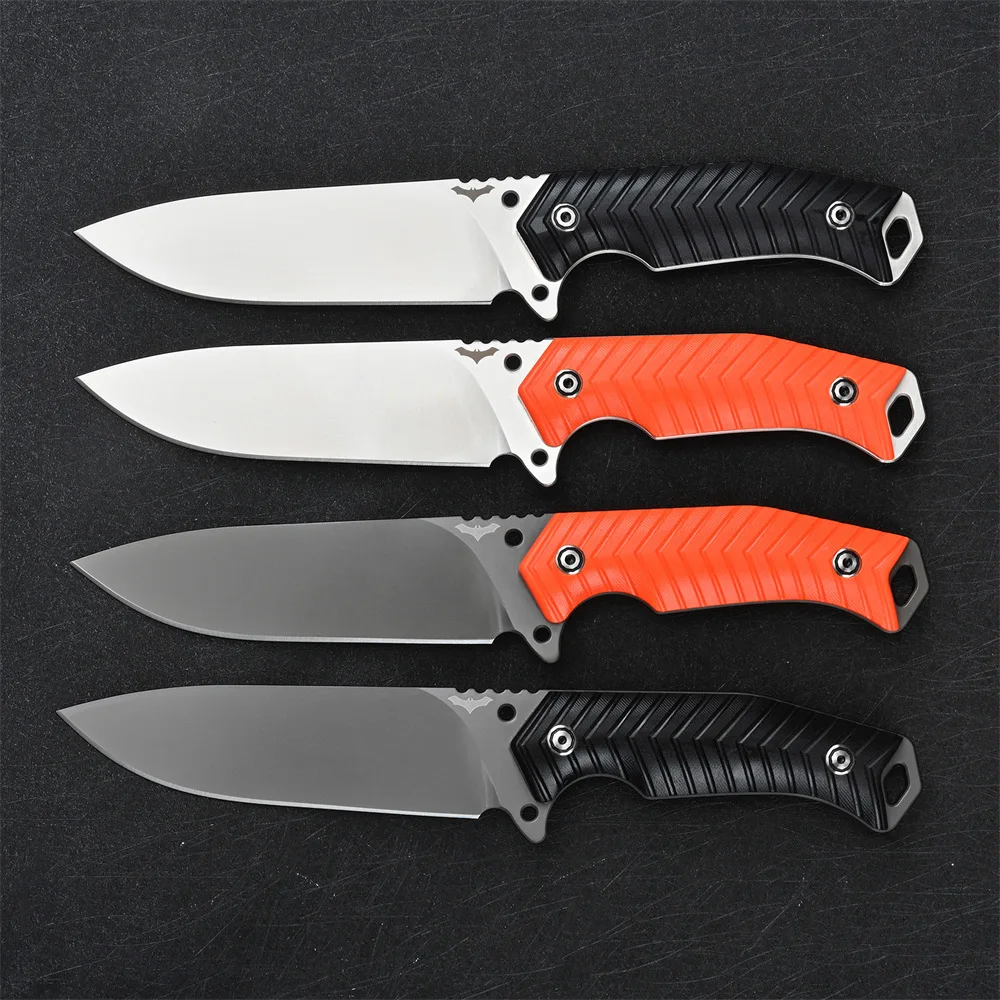 

Outdoor High Hardness Straight Knife EDC Convenient with Scabbard, Self-Defense, Multi-purpose Tactical Knife and Survival Knife