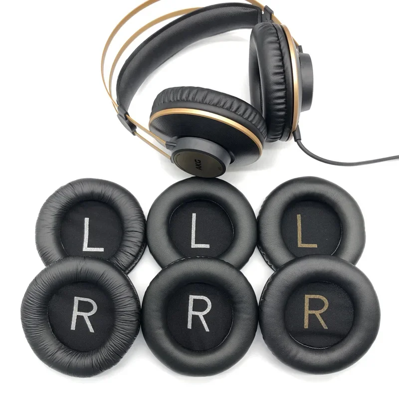 Almohadillas de espuma de repuesto para auriculares AKG K52 K72 K92 K240 242, almohadillas suaves de alta calidad 6,17
