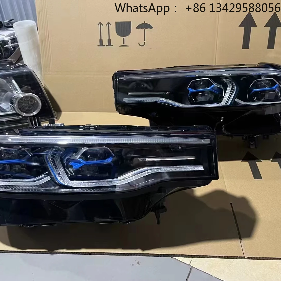 

Original Disassembled for BMW M4 and BMW X7 Headlights with Blue Eyes Bumper Front Grille Rear-view Mirror Car Door Engine