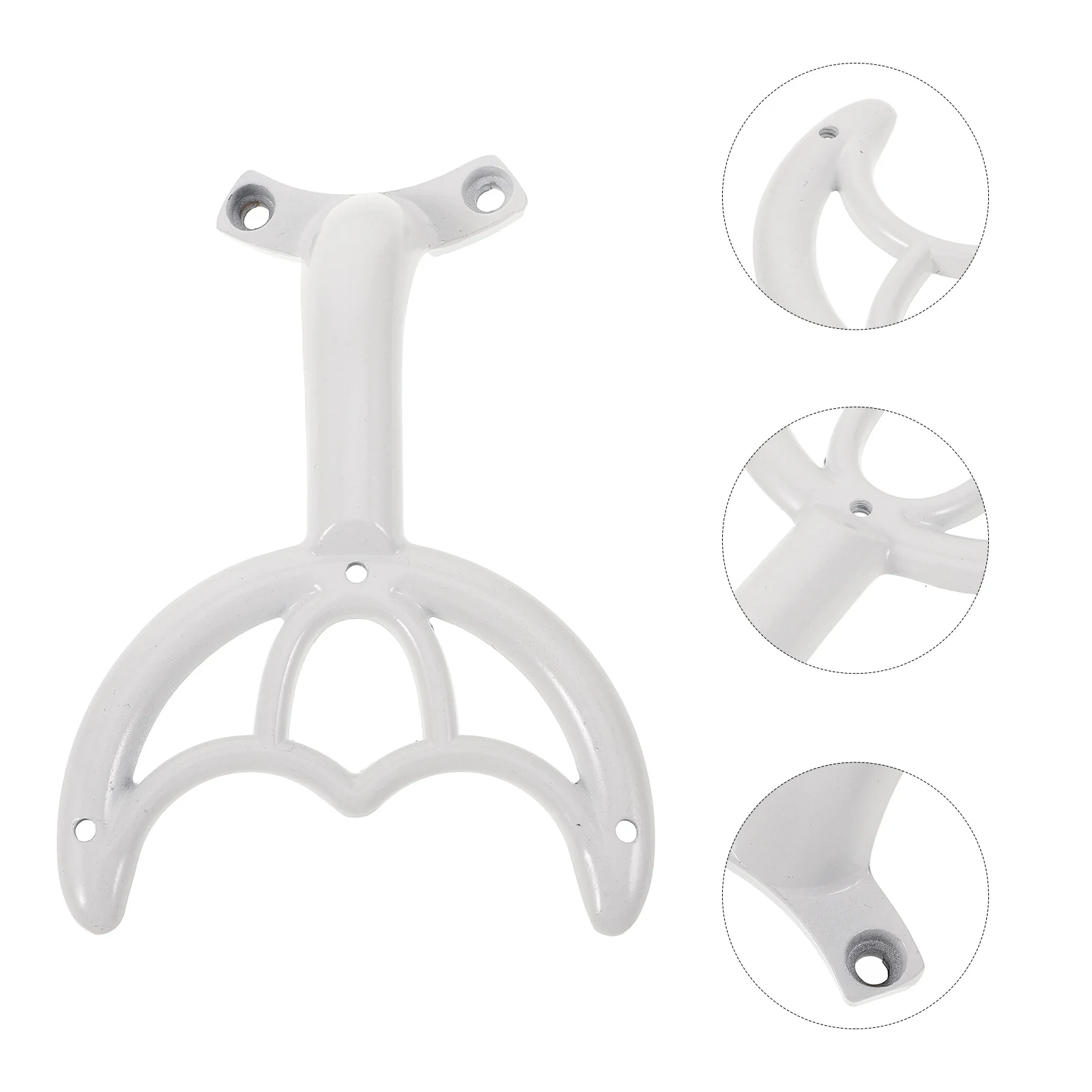 

5pcs Fan Blade Support Rod White Replacement Parts Accessories Design Easy Installation Home Hotel Use Compatibility