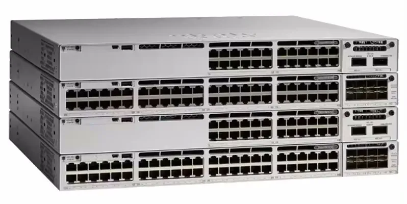 Cisco C9300l-48p-4x-e محول الشبكة 9300 Series 48 Port Poe + 4x10g Uplinks Network Switch C9300l-48p-4x-e