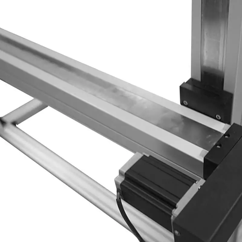 Custom Application Aluminum Ballscrew Guide Rail Side Mounted Motor Dustproof Linear Positioning Stage 40kg Load Capacity 0.02mm