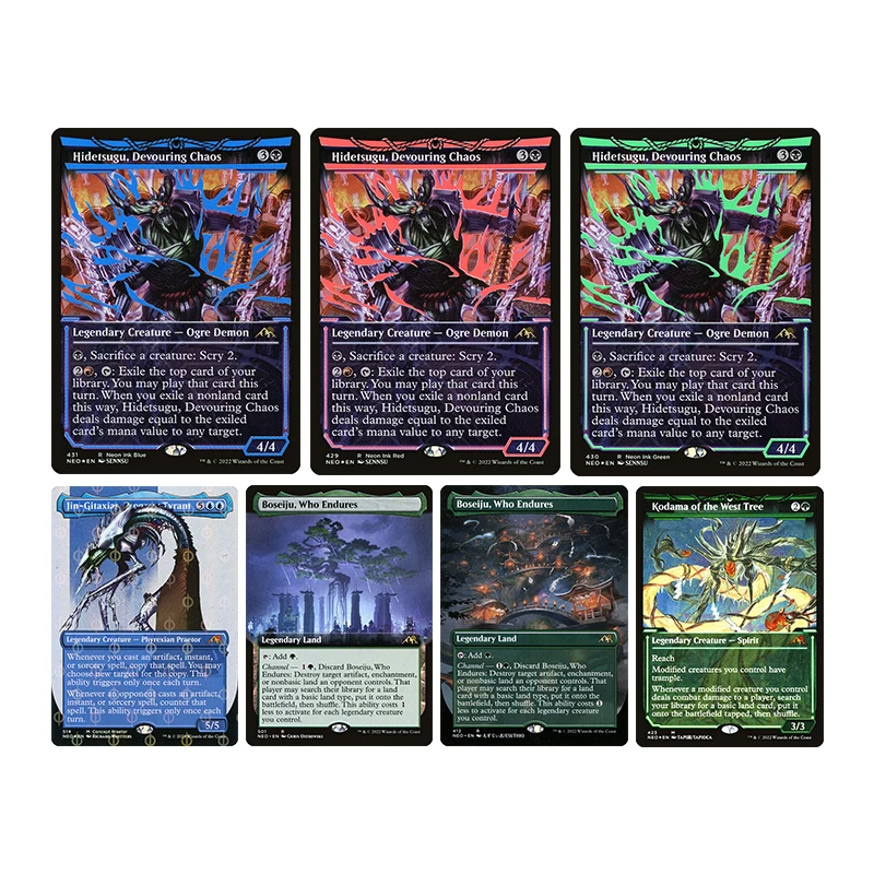 

Diy Magic The Gatherings Storms Коллекционная карточная игра Hidetsugu, разговаривание Хаоса The Wandering Emperor Коллекция карточек игрушки в подарок