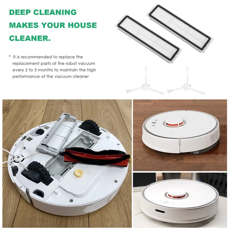 Side Brush Hepa Filter For Xiaomi Dreame D9 Dreame Bot L10 Pro Trouver Robot LDS Vacuum-Mop Finder Spare Parts