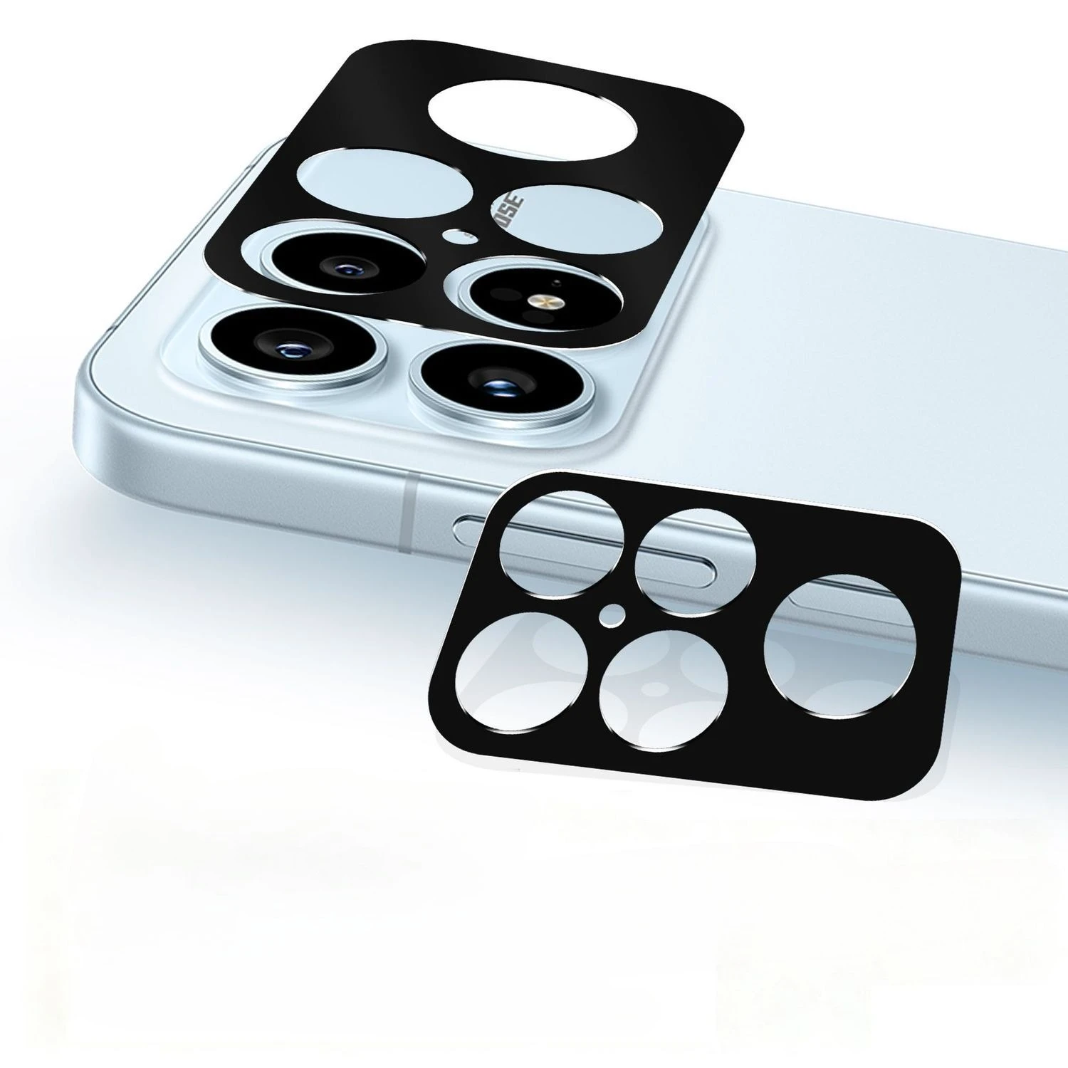 2Pcs Metal Lens Protection Frame For POCO F8 Ultra Lens Cover Hollow One-piece Lens Film For Poco F8 Pro Shockproof
