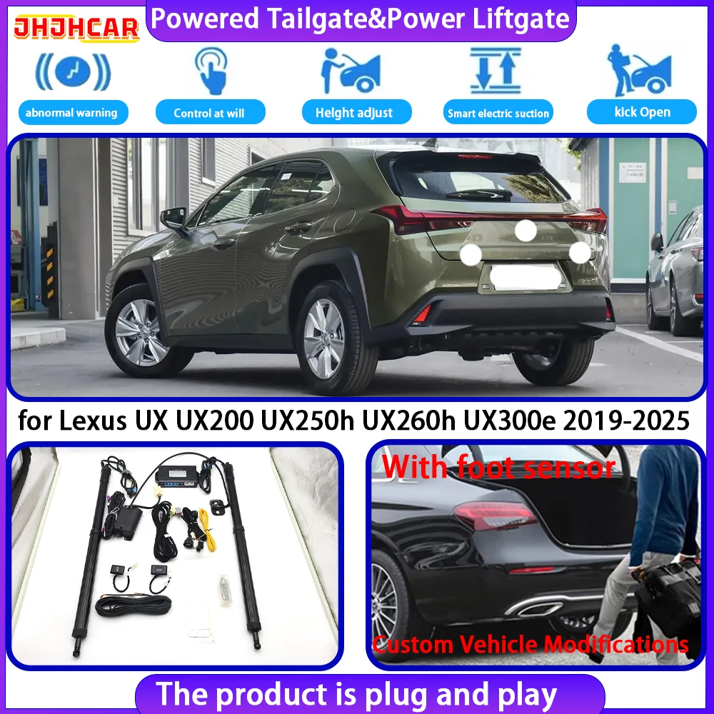 JHJHCAR for Lexus UX UX200 UX250h UX260h UX300e 2019-2025 OEM Smart Electric Powered Tailgate Power Liftgate Tailgate System
