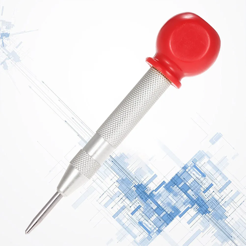 Automatic Center Punch 13Cm HSS Loaded Impact Determine Drilling Position Scribe Mark Punch Start Drill Nail Screw view 6