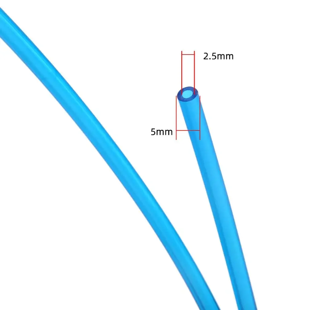 1 Meter Fuel Pipe Diameter 5x2.5mm Oil Tube For RC Airplane