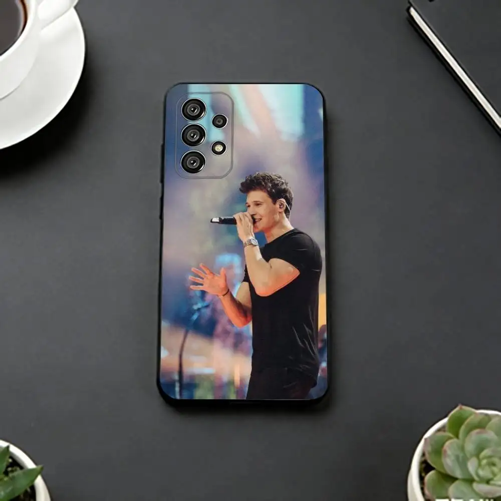 Wincent W-Weiss Singer Phone Case For Samsung S25,S24,S21,S22,S23,S30,Ultra,S20,Plus,Fe,Lite,Note,10,Black Cover
