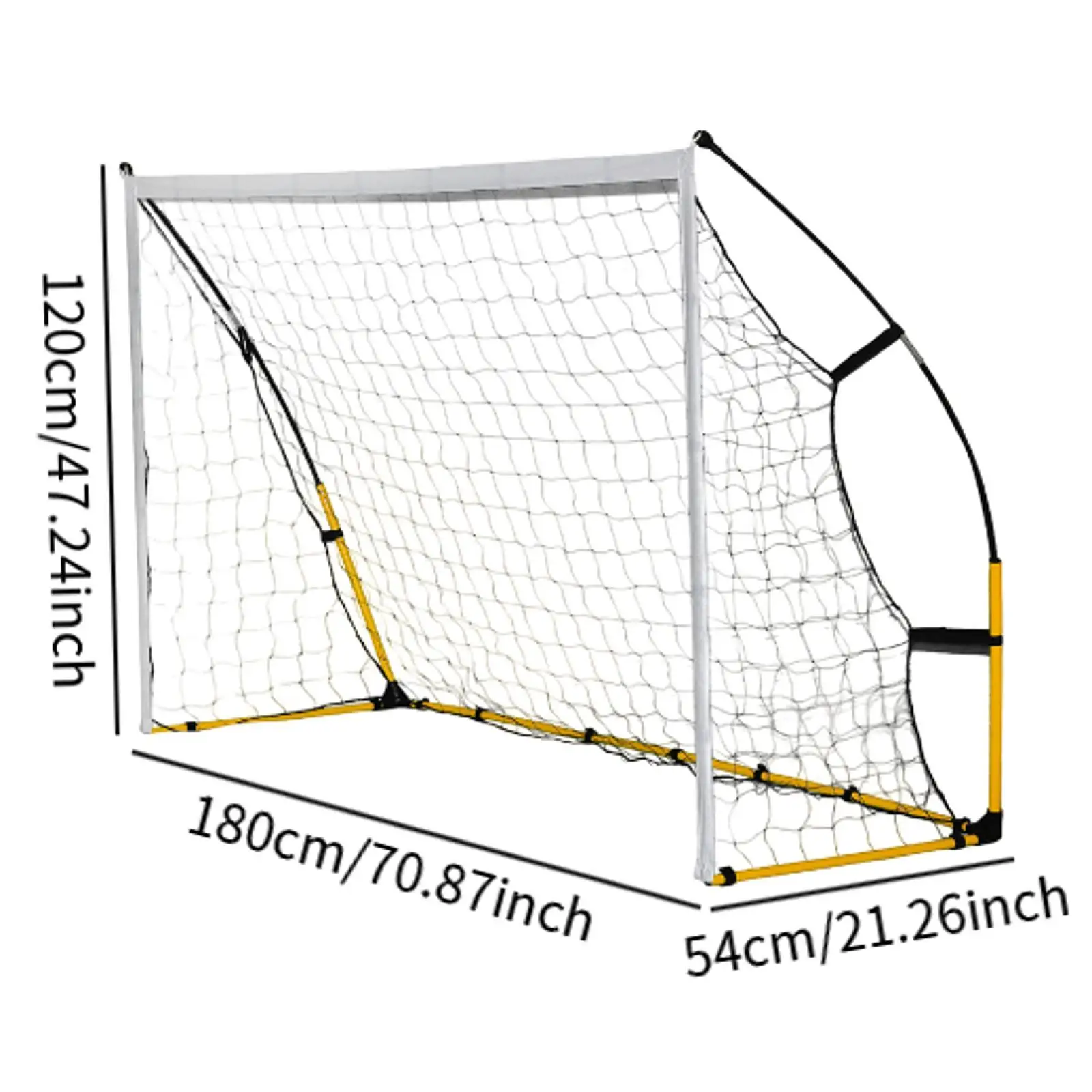 

Soccer Training Practice Net Portable Football Goals for Children Mini Soccer Ball Accessory for Backyard