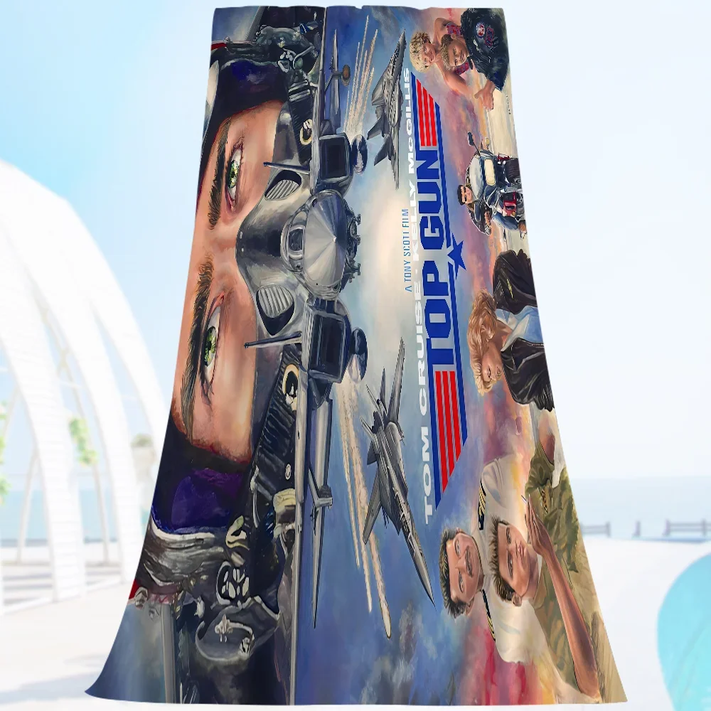 2022 أفضل بندقية مافريك الحديثة بطانية من الألياف الدقيقة التجفيف السريع مناشف الشاطئ المتضخم الطباعة سوبر ماصة بطانية منشفة حمام السباحة