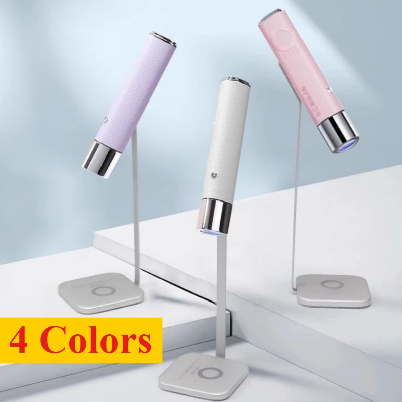جديد 4 ألوان مسمار مجفف ضوء الأشعة فوق البنفسجية مسمار مصباح المحمولة قابلة للشحن مسمار علاج مصباح ل هلام الأظافر علاج أدوات مانيكير المهنية #1