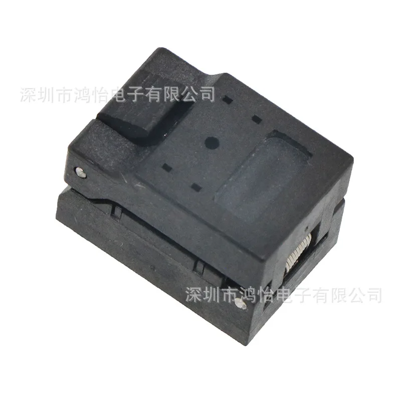 Custom BGA9-0.4 1.228x1.258 Plastic Flip Test Seat Custom BGA Aging Seat Clamp Socket