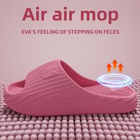 2025 New Outdoor Air Cushion Eva Slippers Women Thick Bottom Home Bathroom Anti-Slip  Slippers for Men