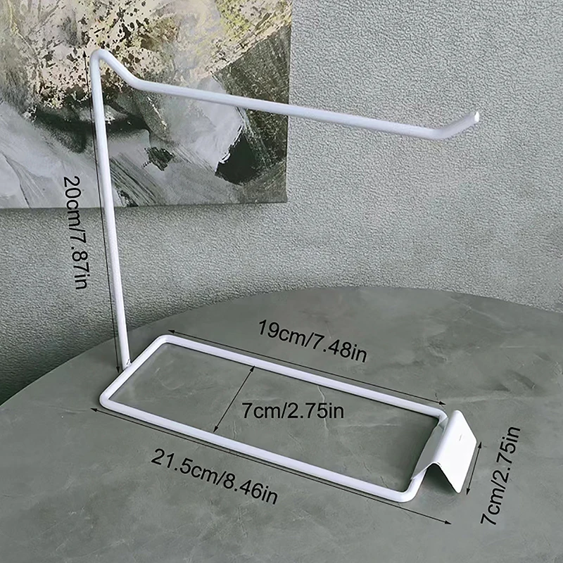 Suporte De Exibição De Metal Dresser, chaveiros Clipe Pendurado, Jóias De Mesa De Trinket De Plástico