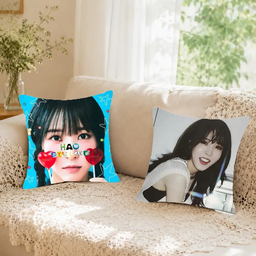 Idol Moon Byul Cushion Cover Faux fur decorative Dark academia style Cat scratching post Rustic Spa pillow cover