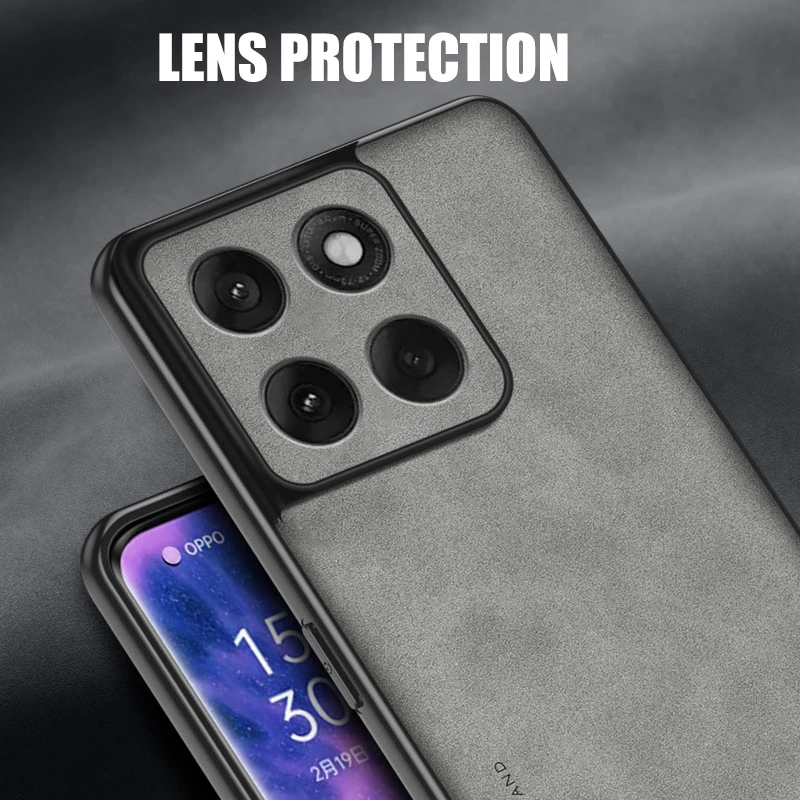 Чехол для Motorola Edge 60 Fusion, мягкая рамка из ТПУ, задняя крышка из овчины, противоударный чехол