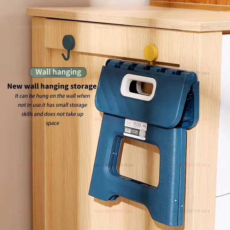 Portable Foldable Compact Mini Stool Thickened High-Quality Plastic Stool – Fits Adults & Kids for Outdoor Fishing & Picnics