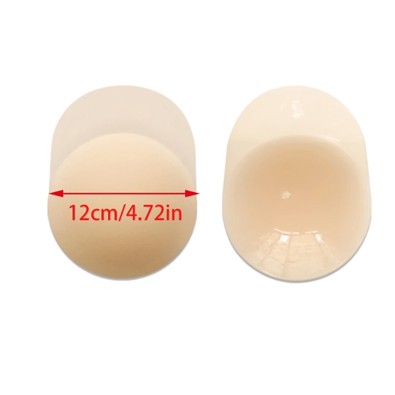 2Pair Silicone Breast Lift Tape Sticky Bras Adhesive Push Up Bras,Invisible Strapless Backless Bras Pasties Nipple Cover