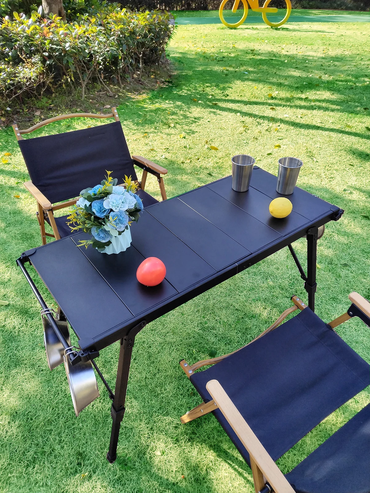 multifunctional Backpack roll table Lohascamping Lightweight Folding Camping IGT table adjustable desk Desktop burner bbq table