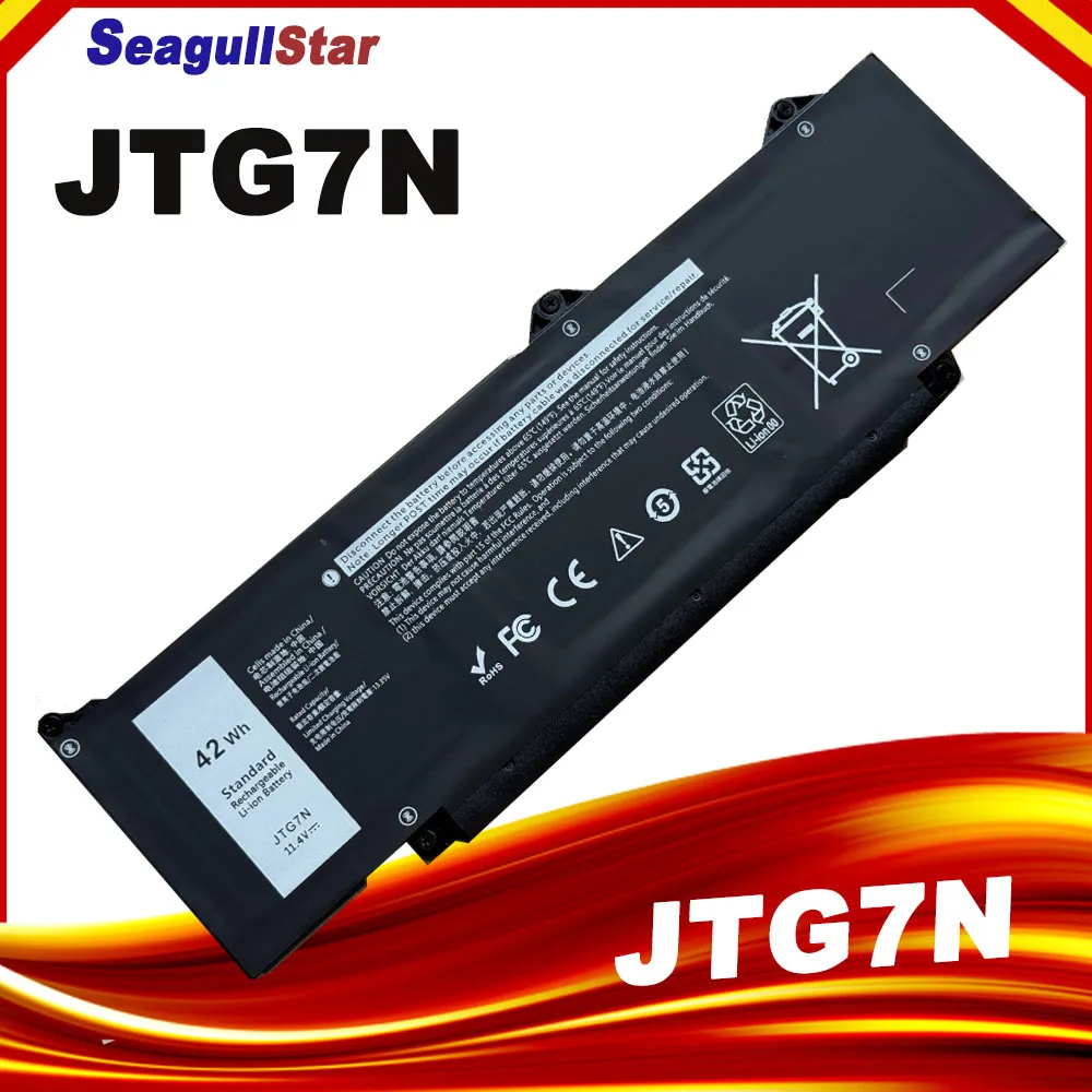 

New Laptop Battery JTG7N For DELL 7RDGP 803W6 JTG7N DR02P 11.1V 42Wh