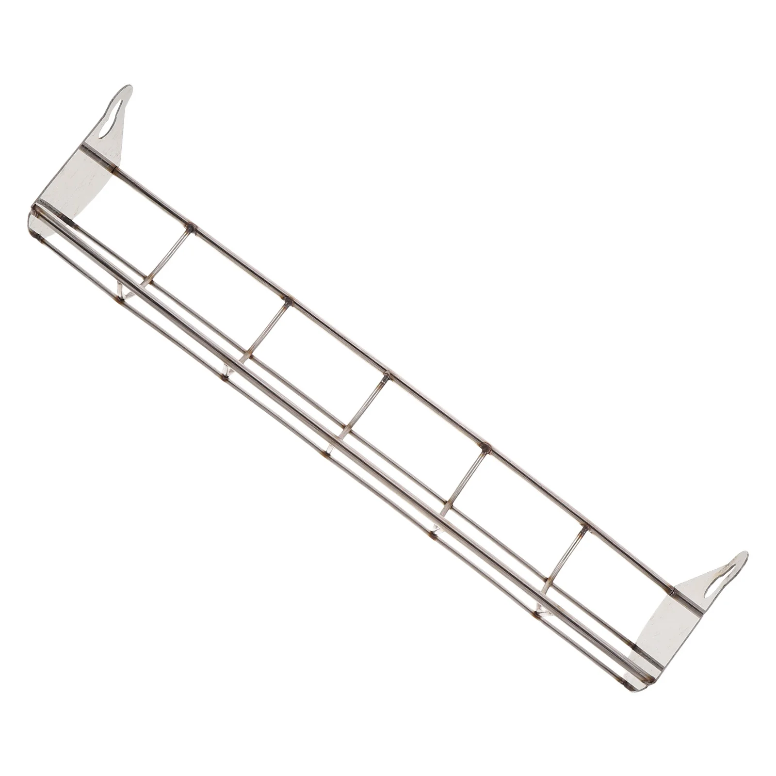Rejilla para asar de acero inoxidable, cesta colgante para horno, segura para patatas dulces, carne, verduras, cesta comercial para parrilla