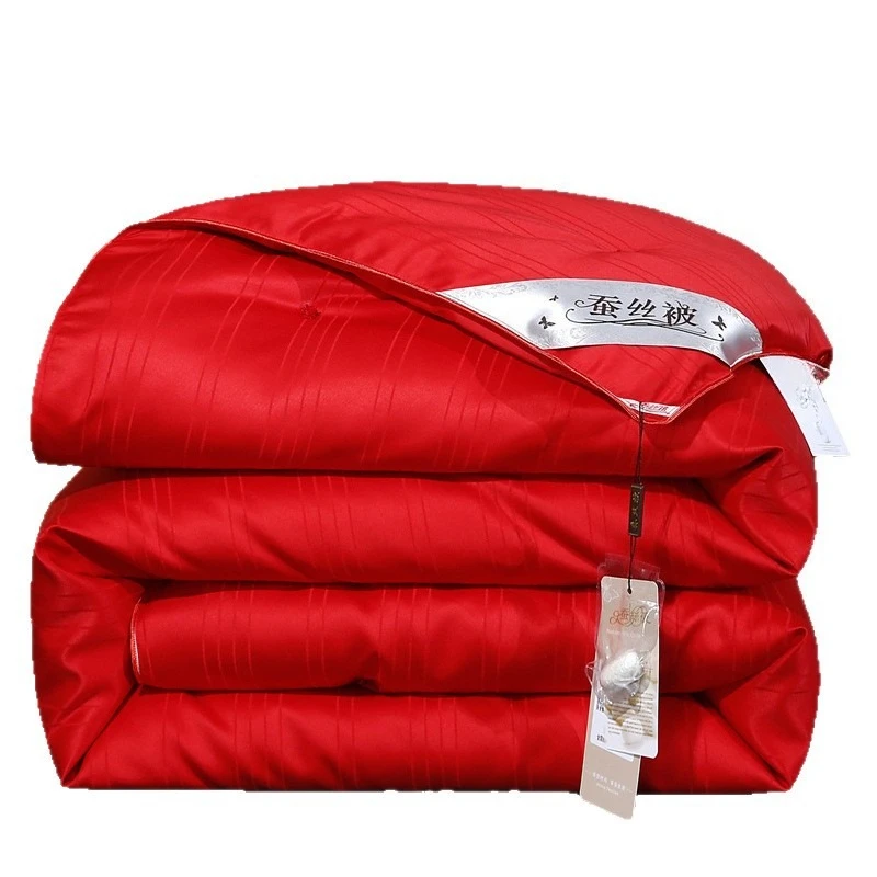 

High-end spring and autumn quilt winter quilt, pure cotton four-season two-in-one, mother and child quilt core