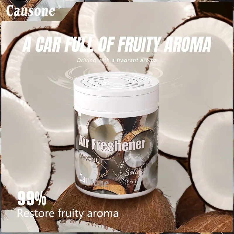 Solid Air Freshener for Home Car Bathroom Bedroom, Odor Remover, Multiple Scents Available