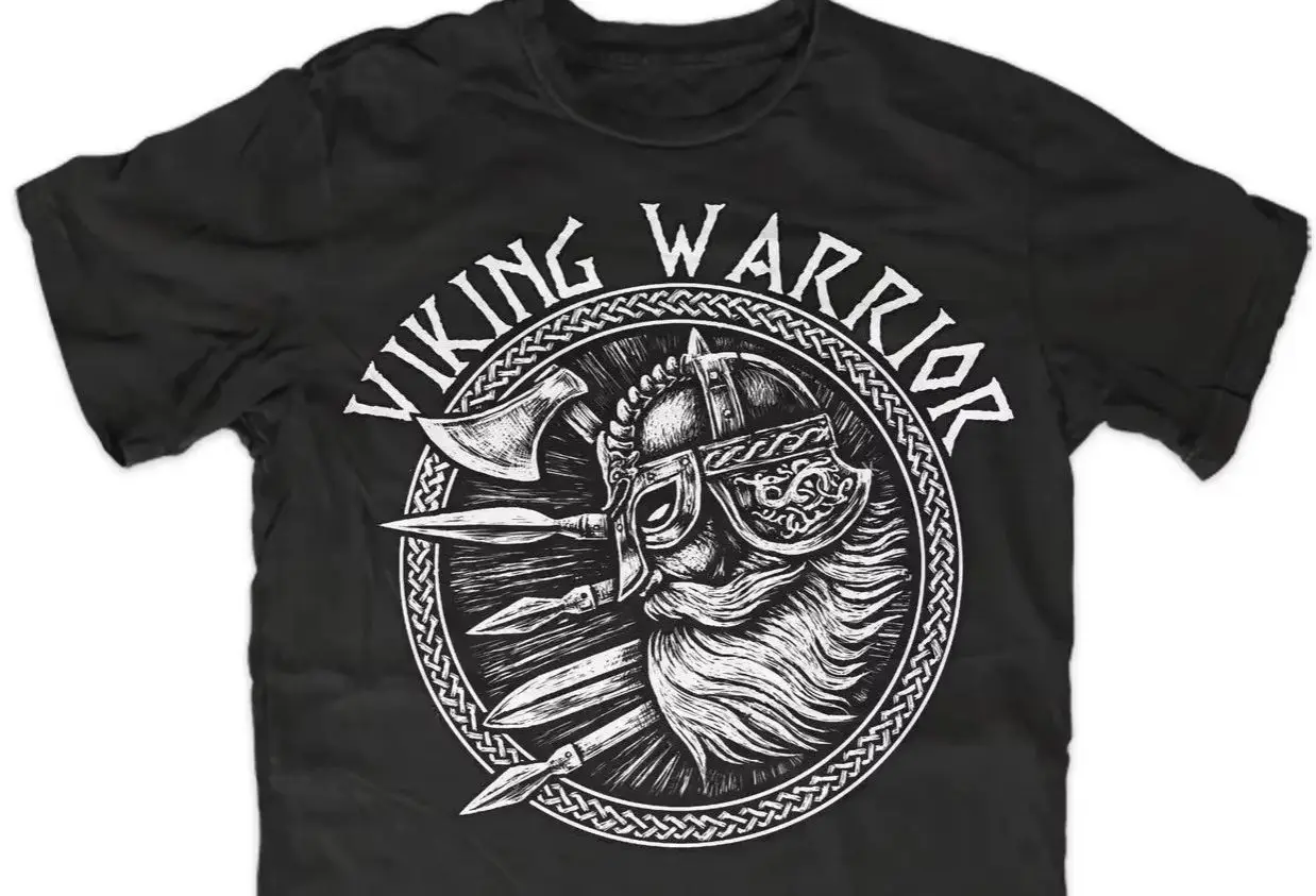 Ancestral Germanic Odin Thor Warriors T-Shirt. Summer Cotton Short Sleeve O-Neck Mens T Shirt New S-3XL