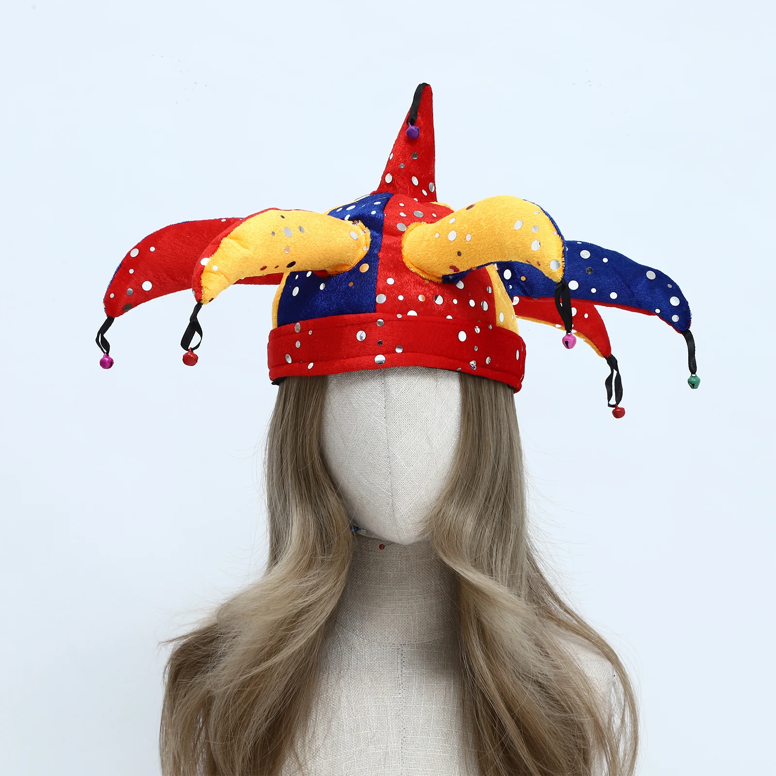 New Fashion Soccer Theme Hat Mardi Gras Jester Hat Headgear Novelty Funny Warm Plush Toys Hat Unisex Cute Caps Creativity Party 6