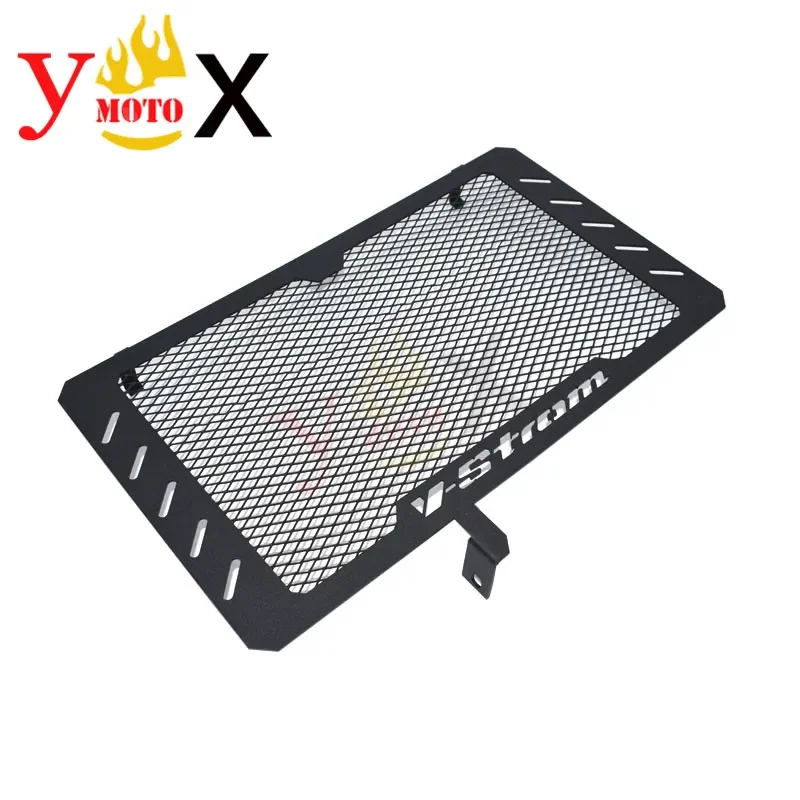 Black Motorcycle Grille Radiator Cover Guard Protector Coolant System Net For SUZUKI V-STROM VSTROM DL650 DL650 2013-2018 2014