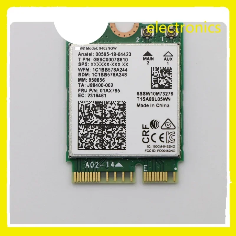 Original 9462ngw bluetooth 730 for thinkpad l390, l390, yoga thinkcintere a540, ideapad s, l340, s145, s340, s530, 01ax795