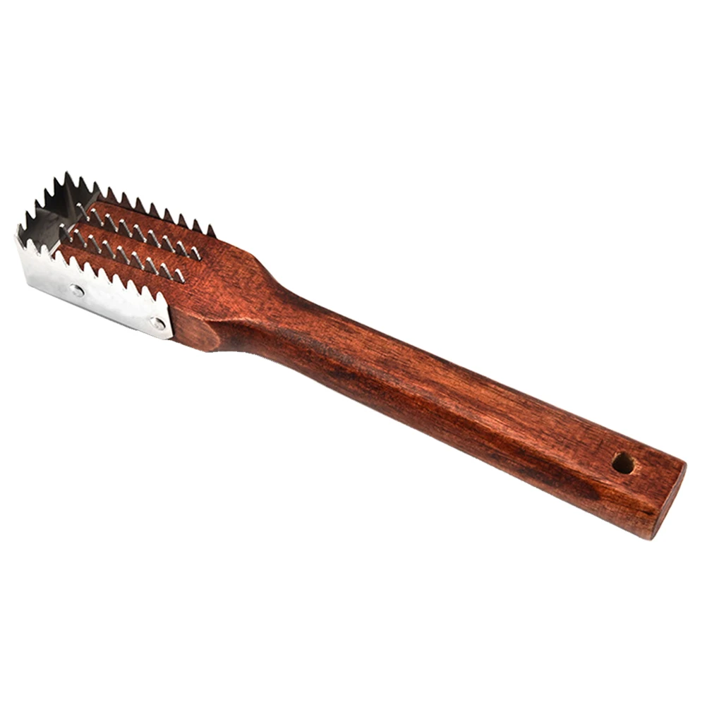 

Planer Comfortable Removal Skin Cleaner Scraper Wooden Brush Kitchen Tool Scaling Scraping Fish Scales