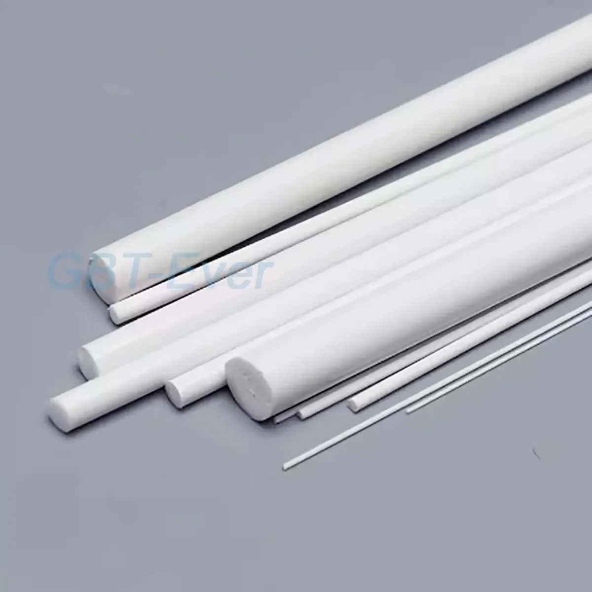 1/5/10/20/50Pcs 3/4/5/6/8/10mm ABS Round Solid Bar Length 250/500mm Plastic White Rod DIY House Sand Table Model Building Making