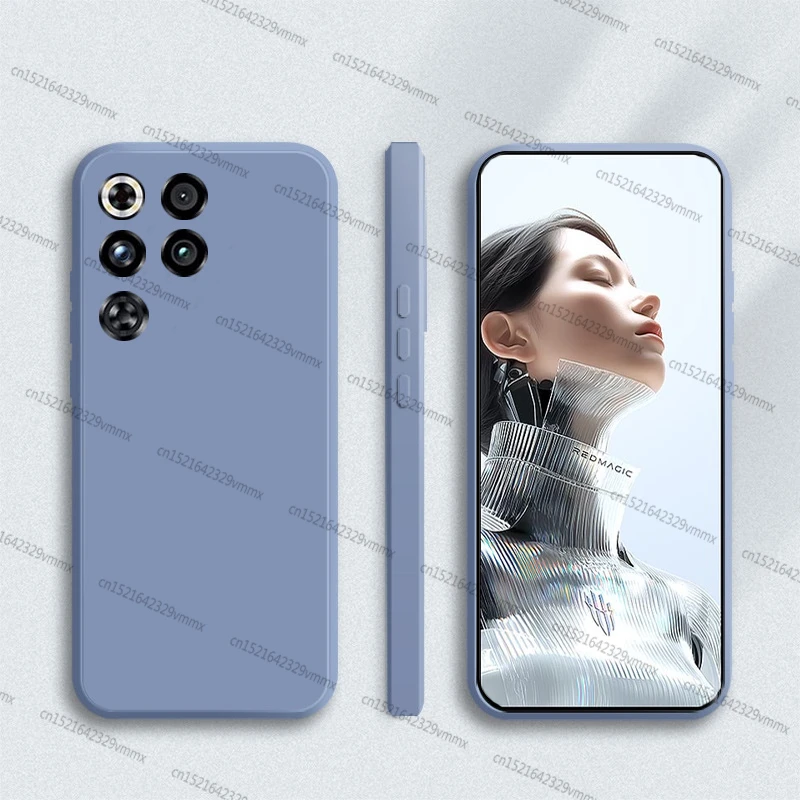 حافظة هاتف أصلية من السيليكون السائل لهاتف ZTE nubia Red Magic 11 Pro حافظة خلفية مضادة للصدمات لهاتف ZTE nubia RedMagic 11 Pro #1