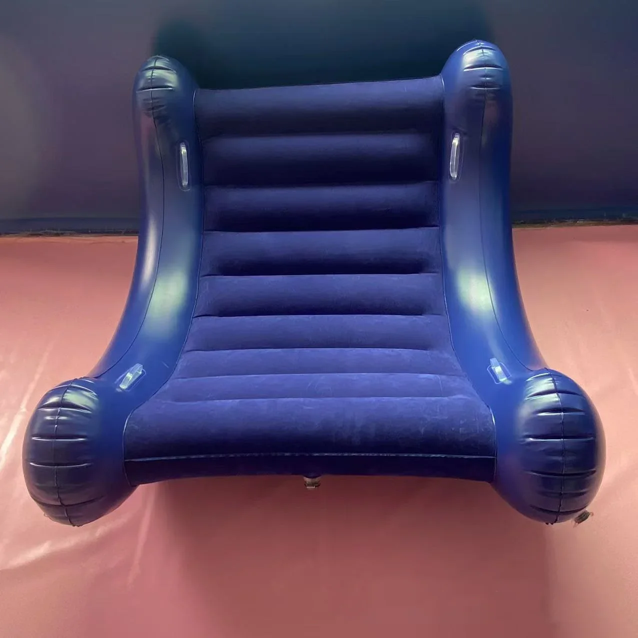 أريكة زحف ممتعة قابلة للنفخ من مادة PVC جديدة، كرسي صالة، تصميم لوح هزاز للأطفال