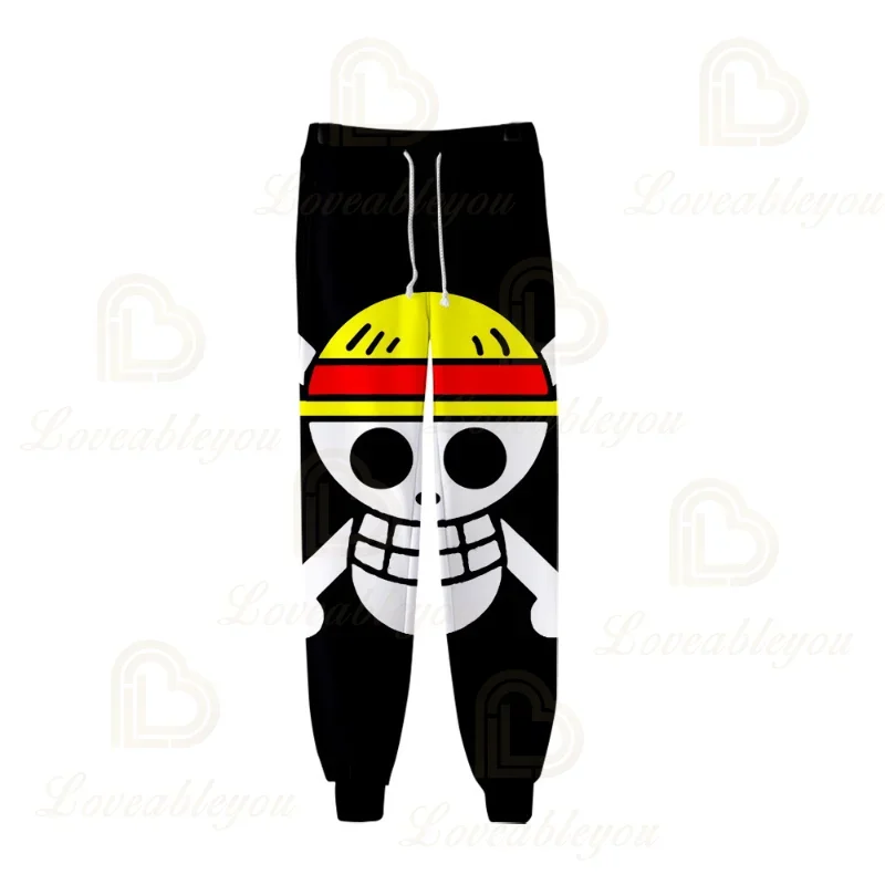 2023 One Piece Luffy Pants Men Gyms Joggers Sweatpants Trousers Men Pantalon Homme Jogger Hombre Streetwear Boys Pants