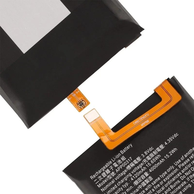 بطارية بديلة جديدة APP00317 بقدرة 4120 مللي أمبير في الساعة لبطاريات كاتربيلر CAT S62 Pro S62Pro Bateria Batterij مع أداة