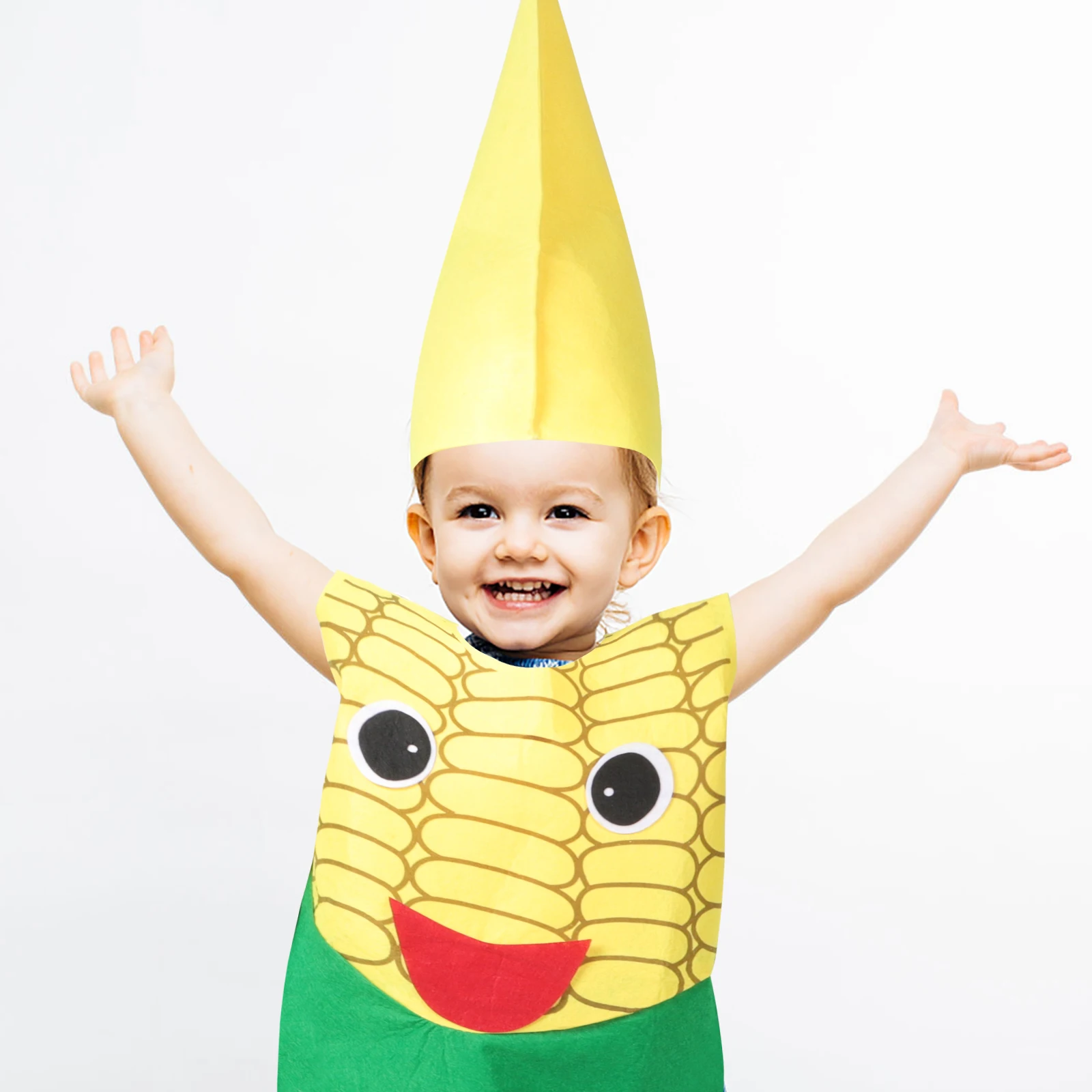 

Fruit Vegetable Flowers Melons Kids Costume Set Toddler Party Performance Outfit Vegetable Style Decorative Cosplay Costume For