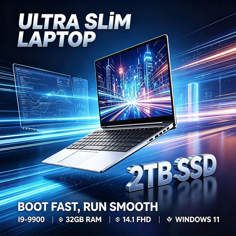 Notebook Ultra Slim de 14,1