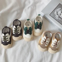 Zapatos de lona para niños y niñas, calzado informal de suela suave para primavera, jardín de infantes