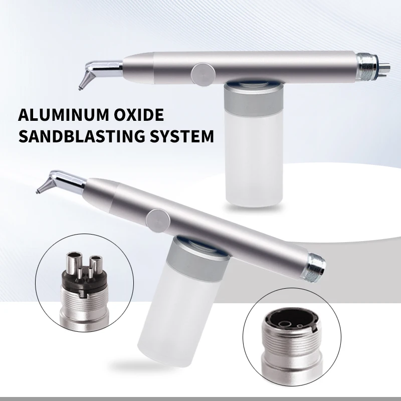 

Dental Aluminum Oxide Micro Blaster Air Abrasion Polisher Sandblasting Sandblaster Teeth Whitening Pen With Water 2/4 Hole