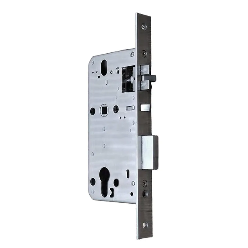 Stainless steel lock body 5572 for Fingerprint password lock 7255 Lock body Lock Spacing 72mm Backset 55mm lift handle to lock