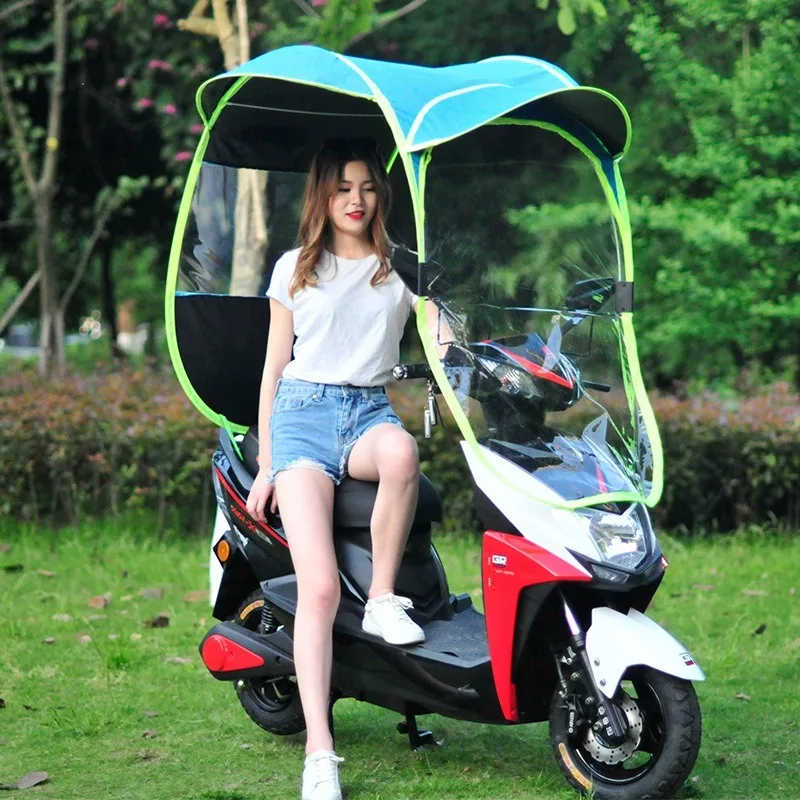 

Electric car canopy sunshade rain-proof wind-proof motorcycle windshield battery car canopy sunshade
