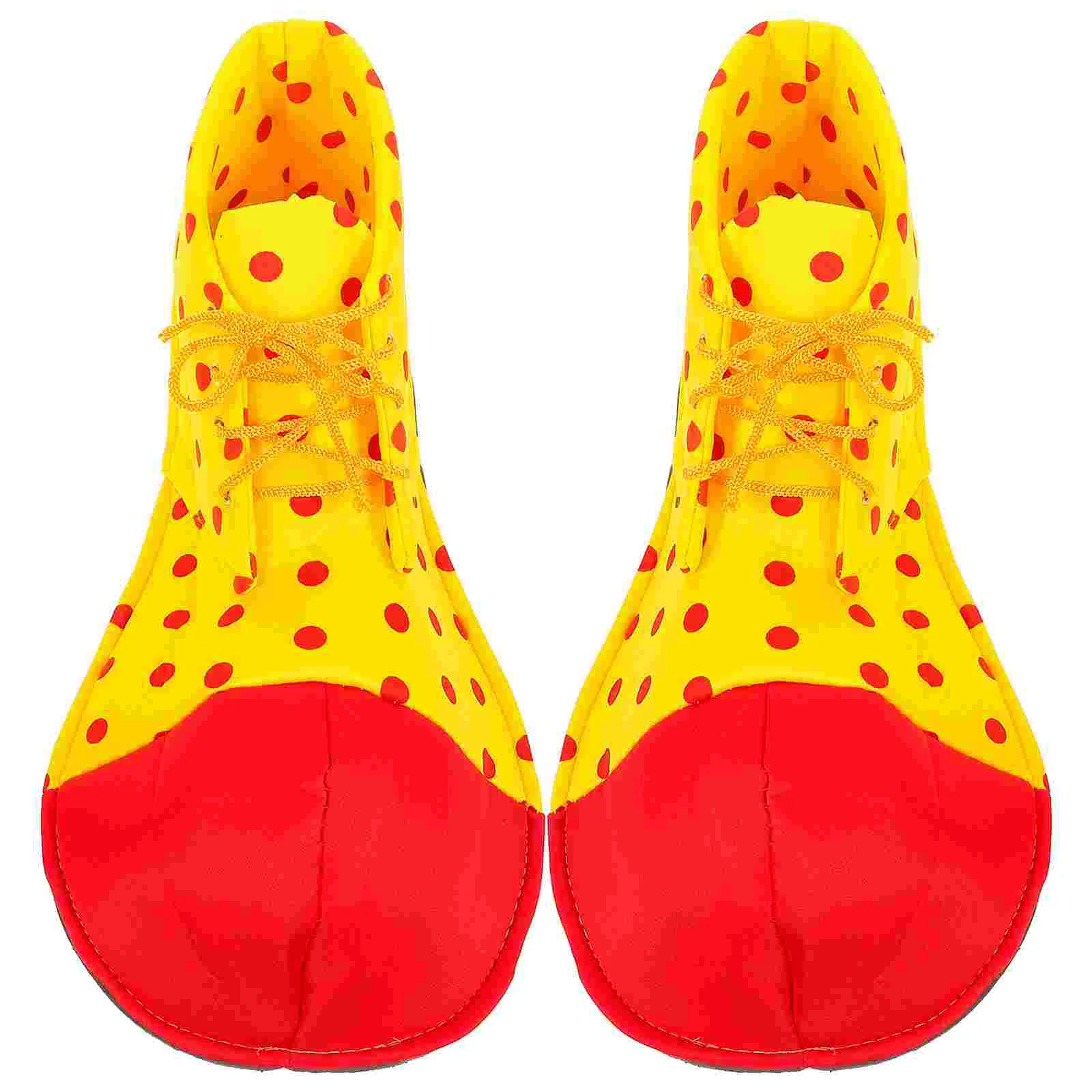 Chaussures de costume de clown pour femmes, éponge, document lumineux, durable, réutilisable